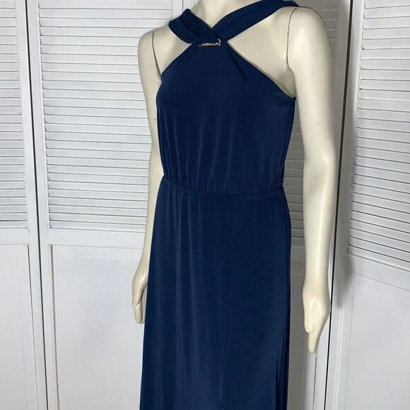 INC International Concepts Women's Sleeveless Halter-Neck Maxi Dress Medium - Picture 8 of 16